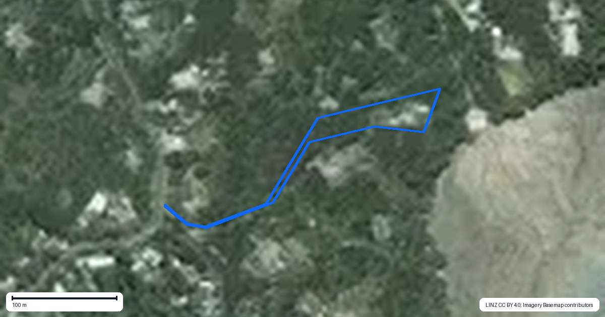 Property context map for 728B South Titirangi Road, Titirangi, Auckland
