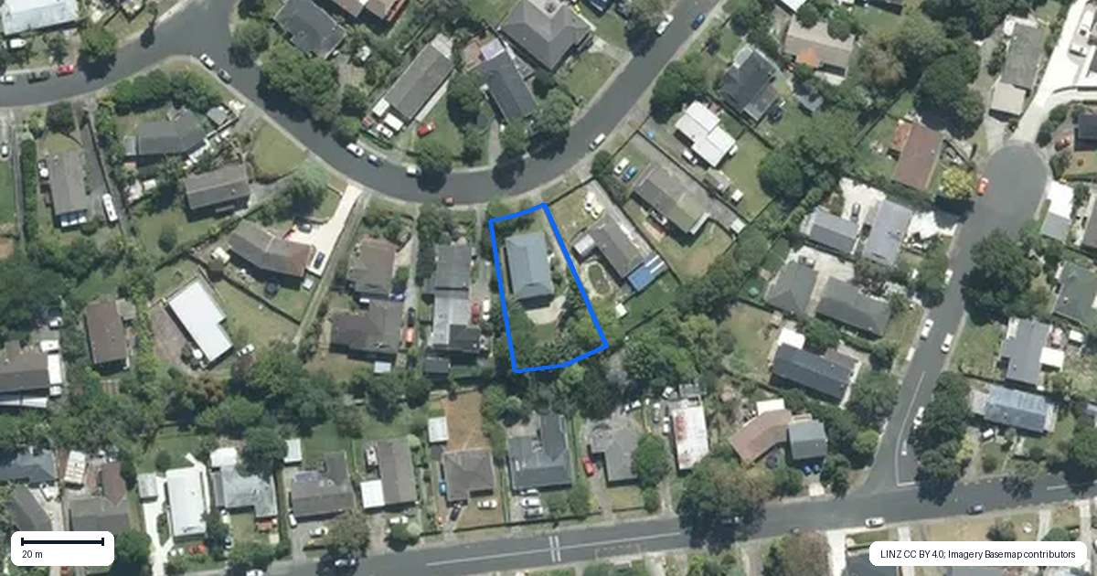 Property context map for 12 Battenburg Place, Torbay, Auckland