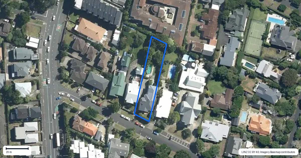 Property context map for 6 Gardner Road, Epsom, Auckland