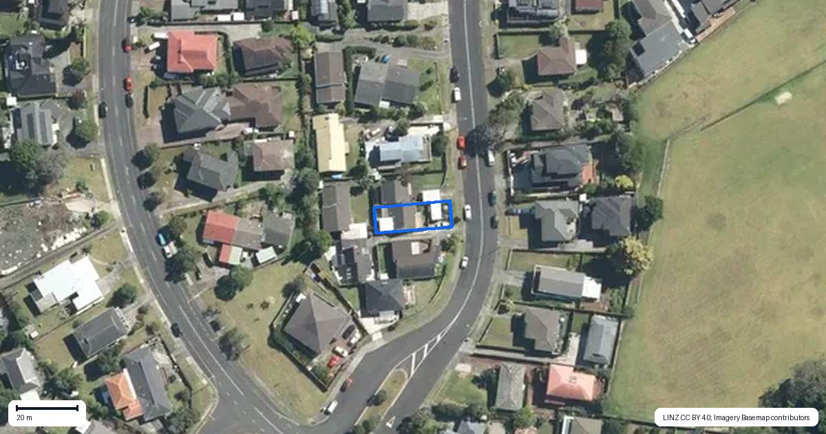 Property context map for 113 The Avenue, Lynfield, Auckland