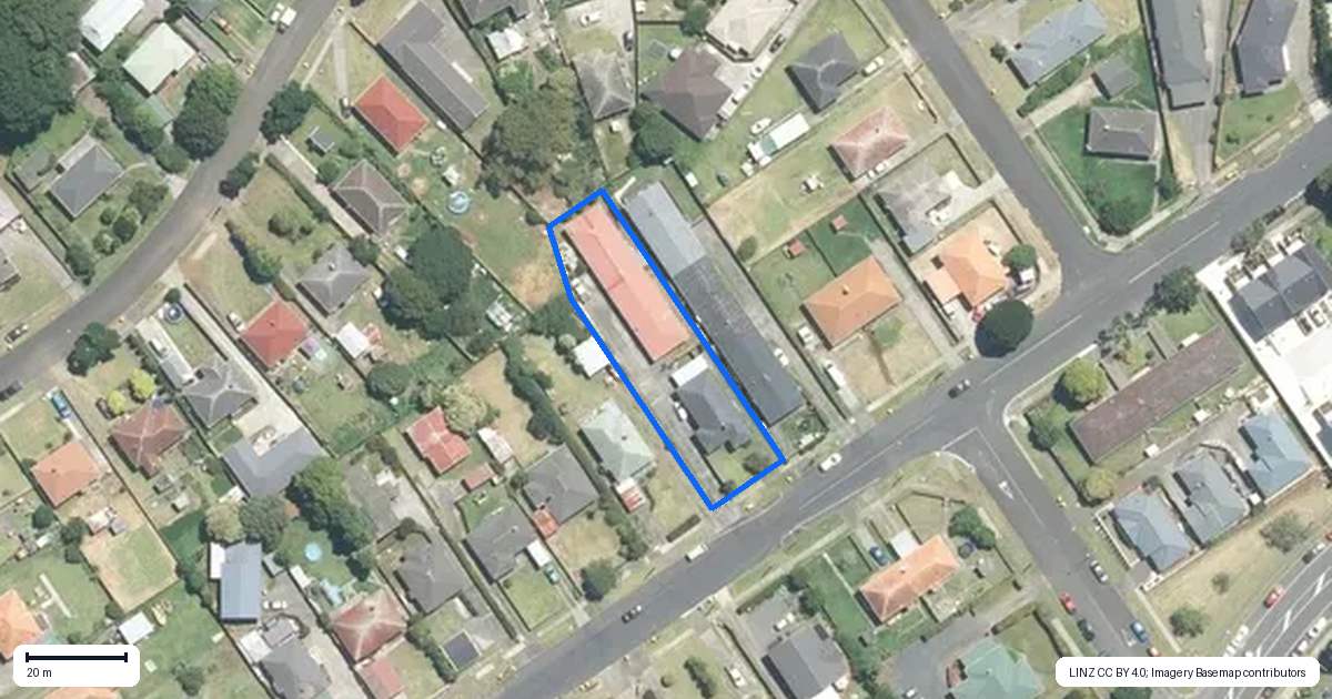 Property context map for 35B Victoria Street, Pukekohe