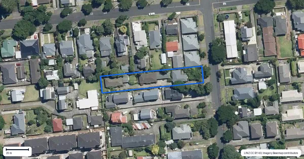 Property context map for 110A Victoria Street, Onehunga, Auckland