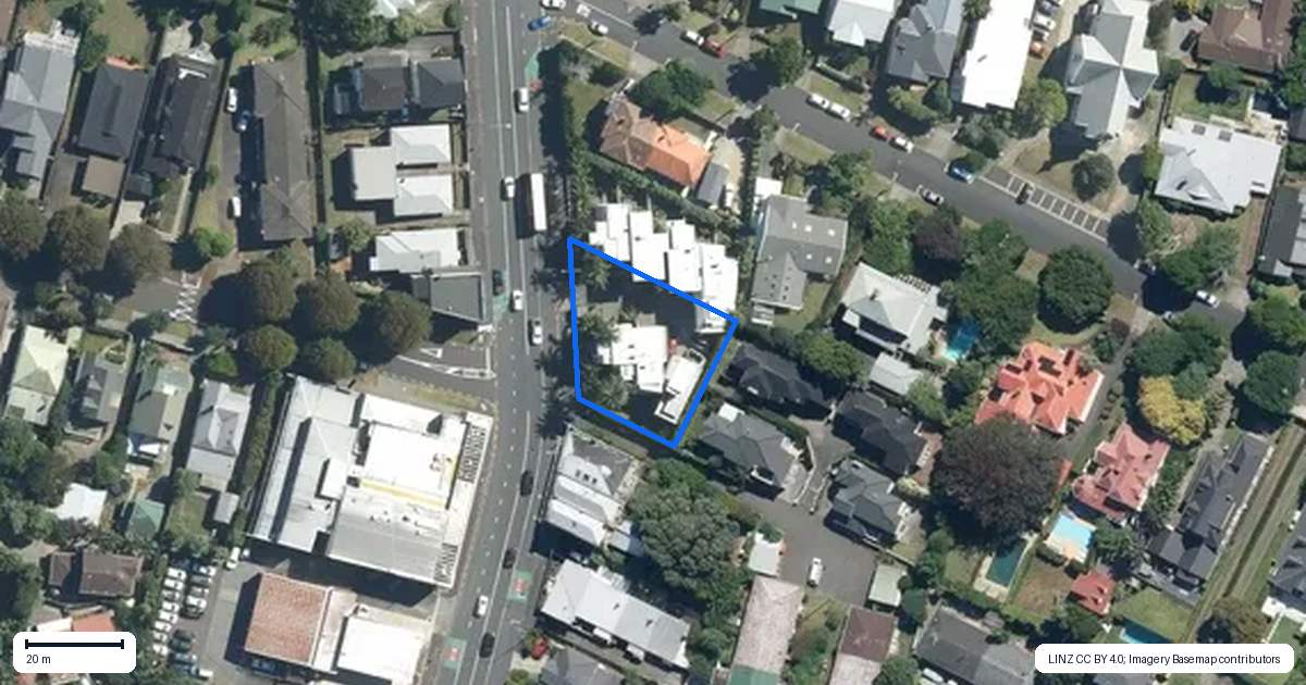 Property context map for 510H Manukau Road, Epsom, Auckland