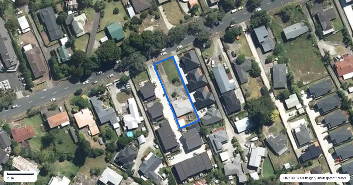 Property context map for 48 Kinross Street, Blockhouse Bay, Auckland