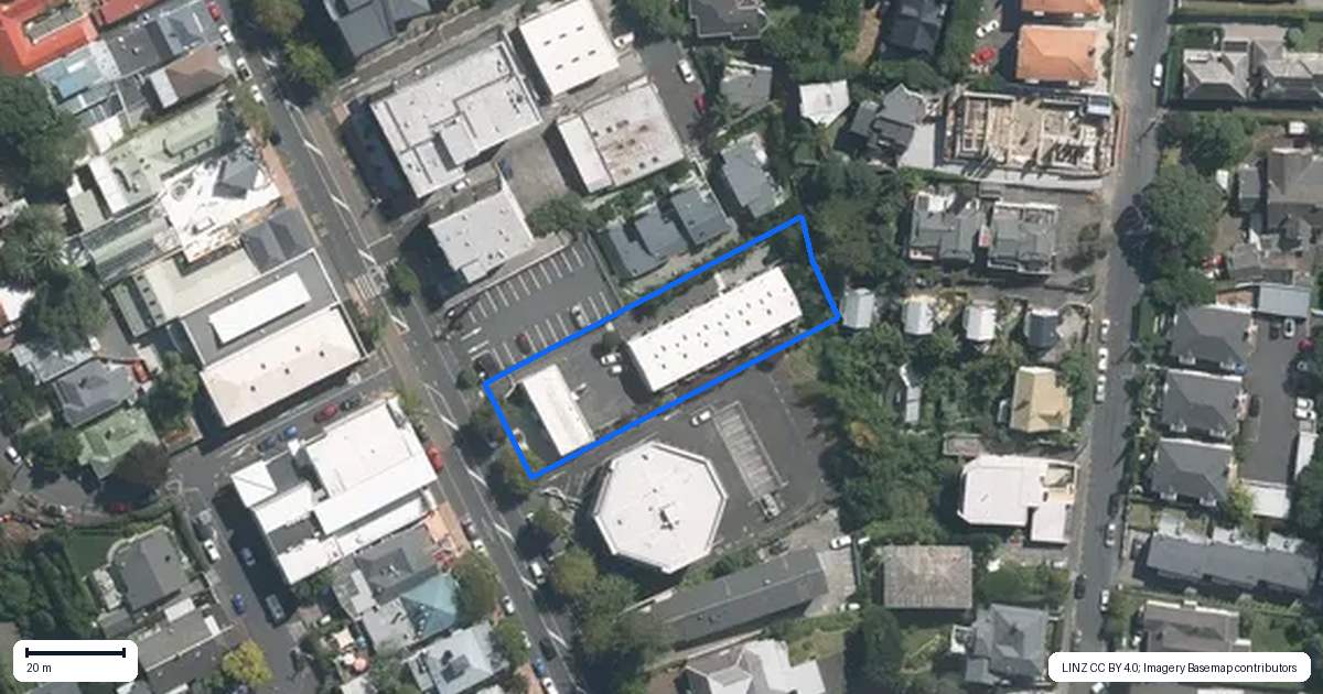 Property context map for 2/300 Parnell Road, Parnell, Auckland