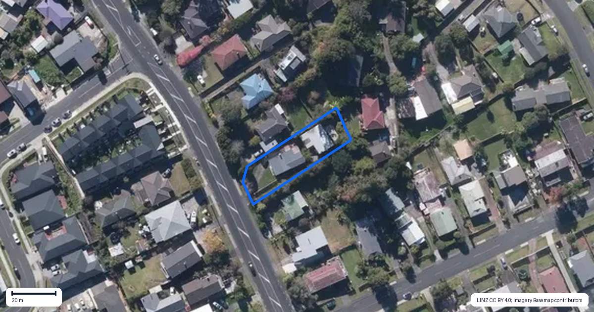 Property context map for 177 Don Buck Road, Massey, Auckland