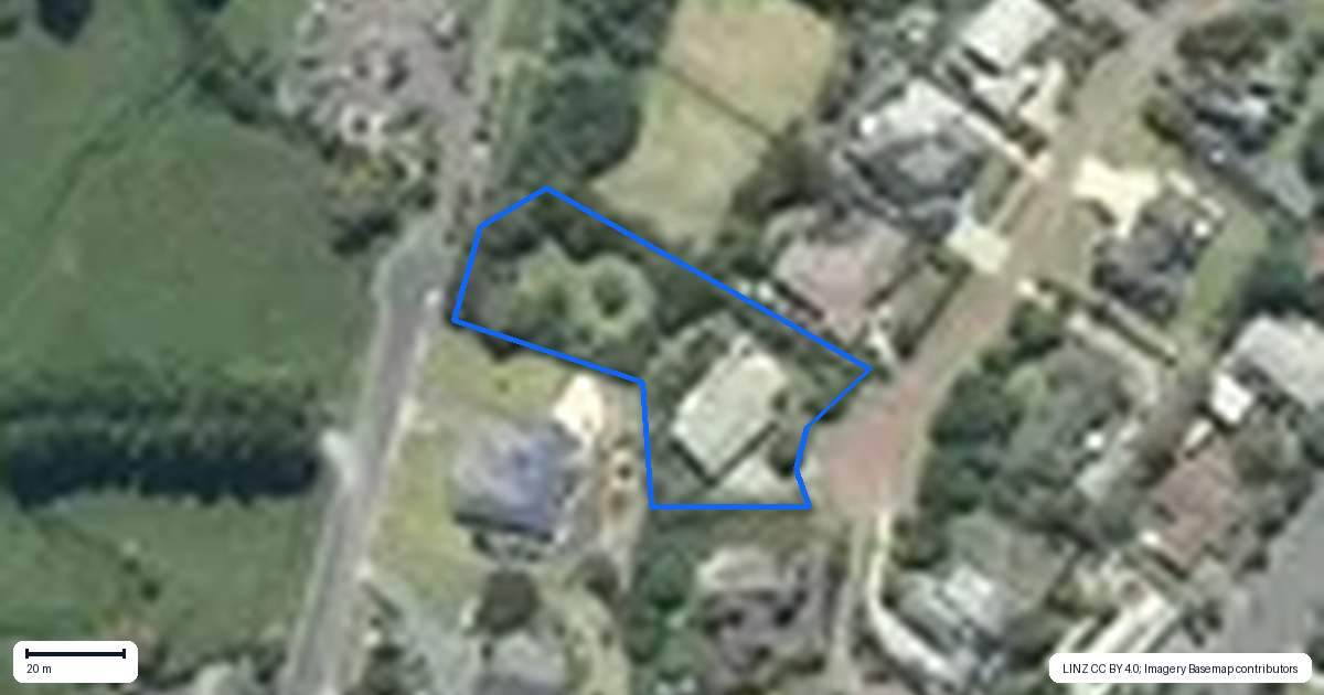Property context map for 19 Mark Williams Place, Clevedon