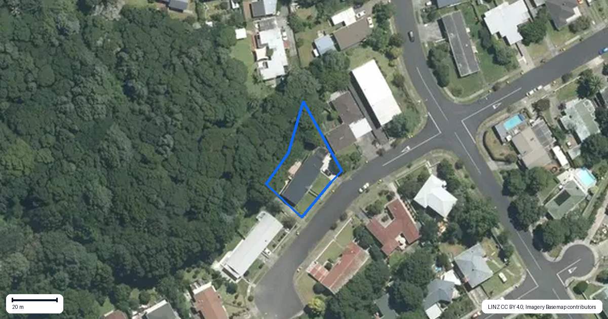 Property context map for 6 Walpole Avenue, Hillpark, Auckland