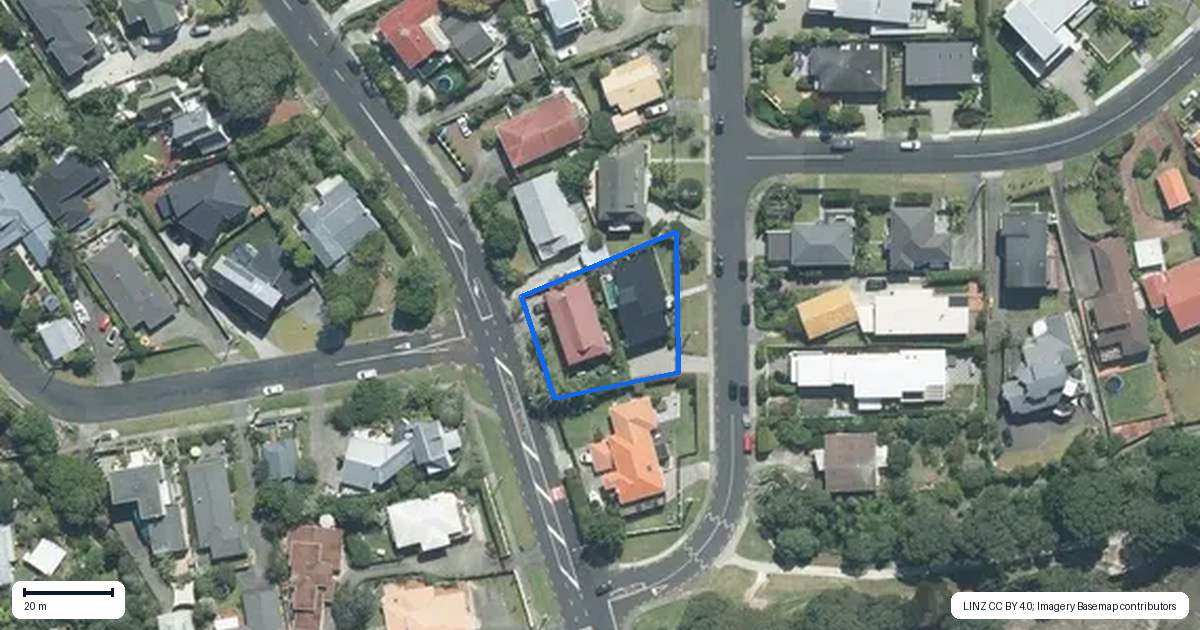 Property context map for 4 Gulf View Road, Murrays Bay, Auckland