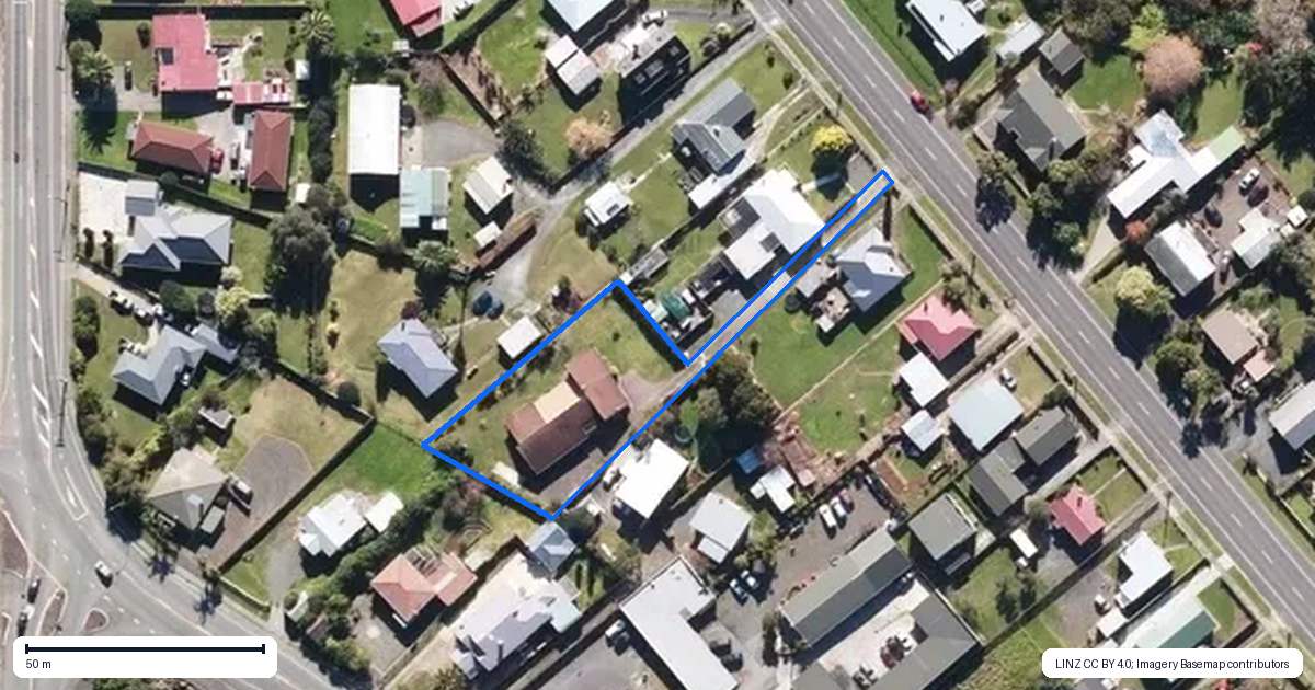 Property context map for 69B Matthews Avenue, Kaitaia