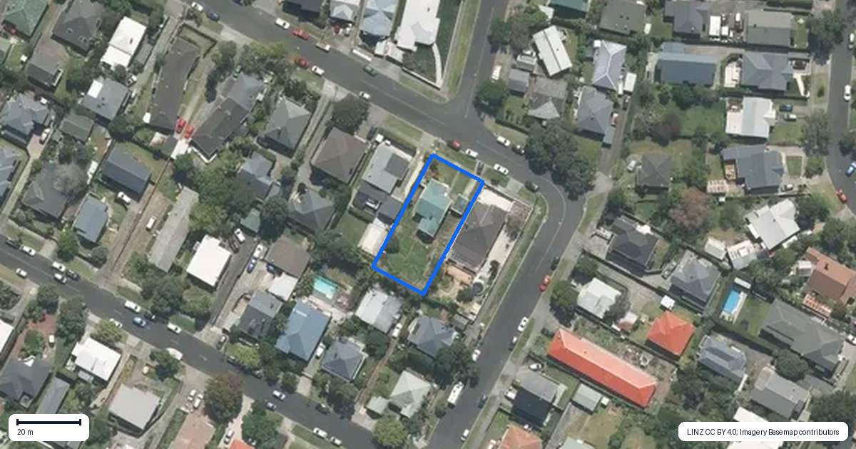 Property context map for 35 Cardigan Street, Morningside, Auckland