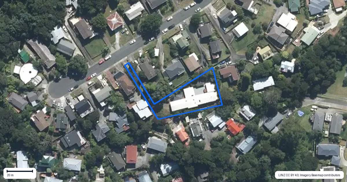 Property context map for 36 Glen Vista Place, Bayview, Auckland