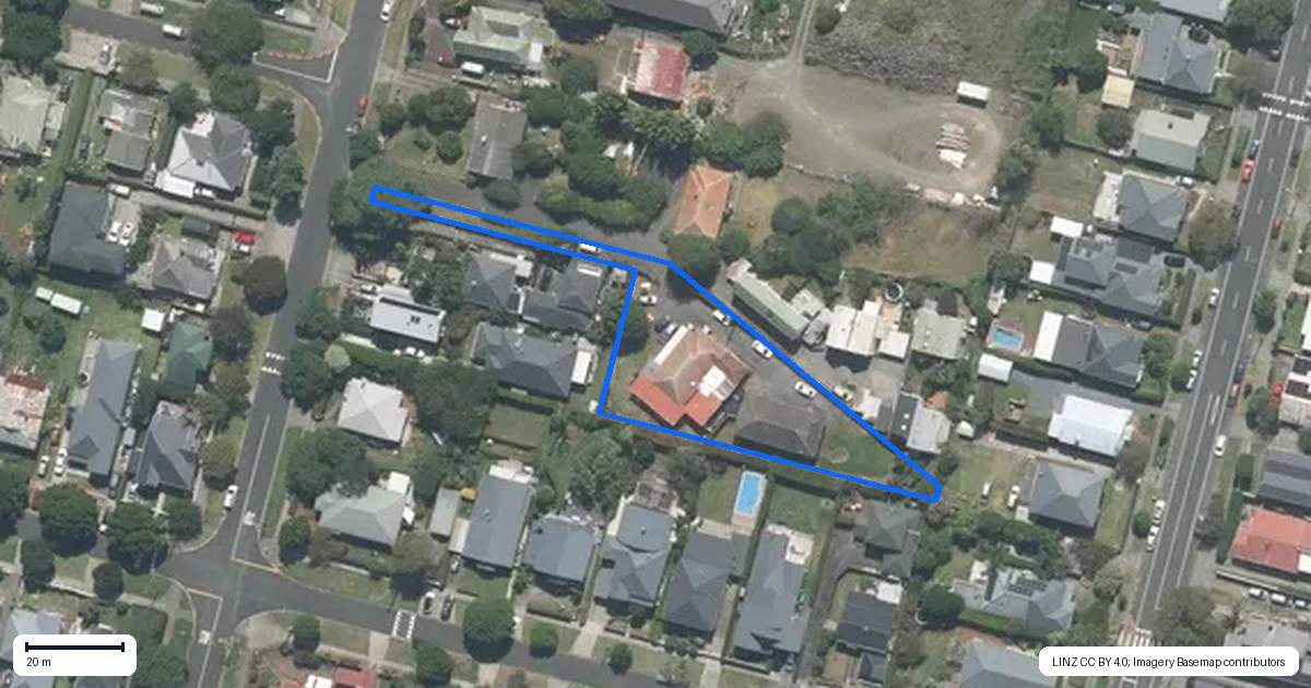 Property context map for 40A Arabi Street, Sandringham, Auckland