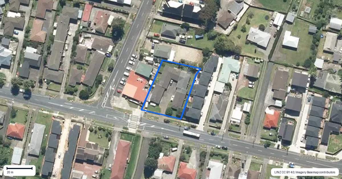 Property context map for 4/96 Tui Road, Papatoetoe, Auckland