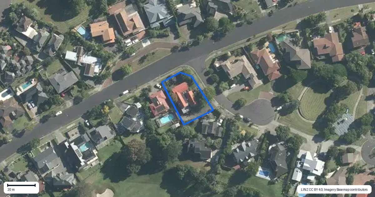 Property context map for 2 Ruka Lane, St Johns, Auckland