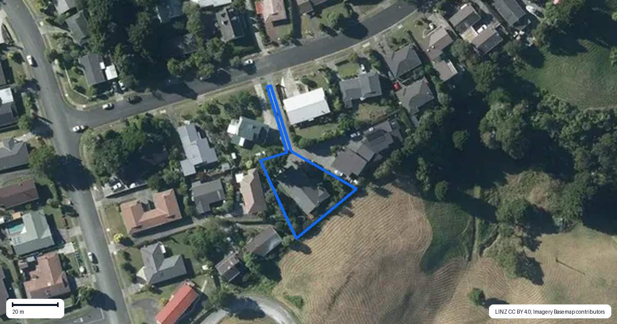 Property context map for 8 Rivendell Place, Warkworth