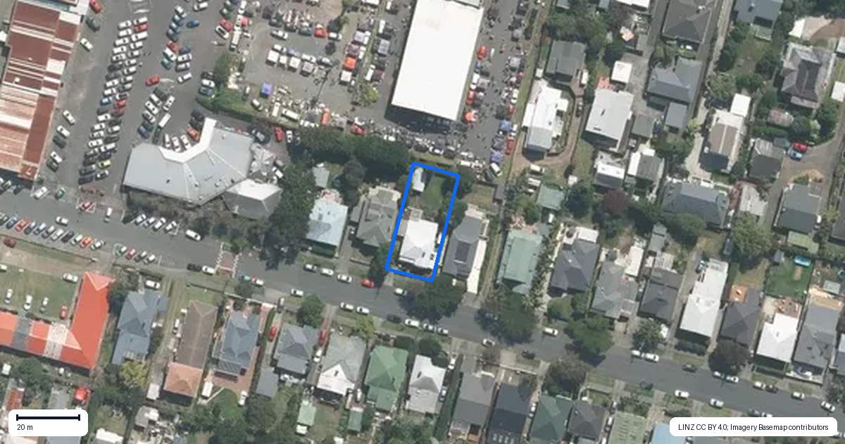 Property context map for 20 Rocklands Avenue, Mount Eden, Auckland