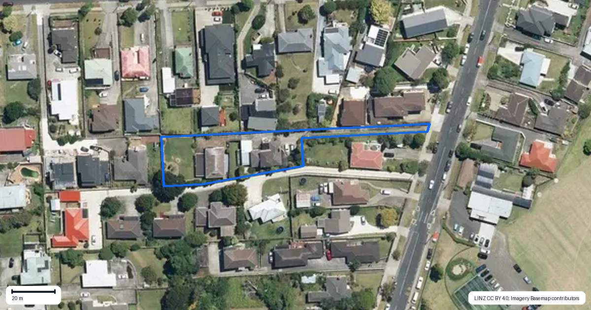 Property context map for 89 Boundary Road, Blockhouse Bay, Auckland