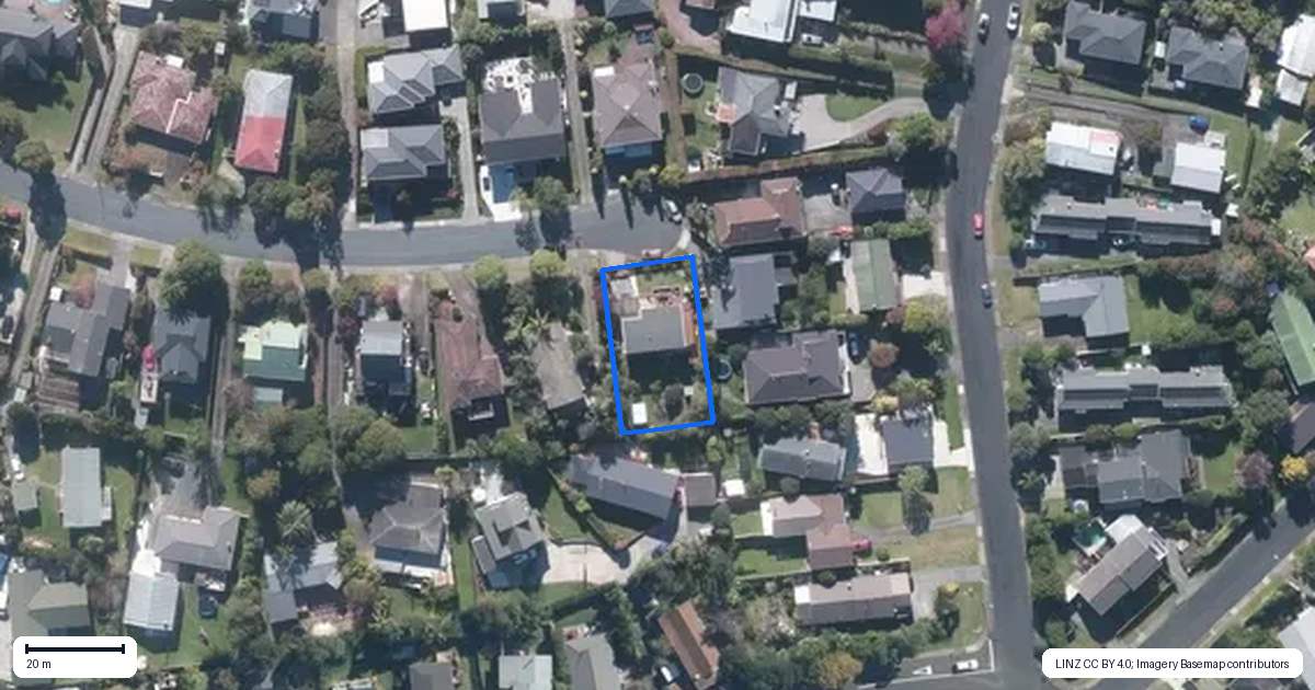 Property context map for 43 Amorino Drive, Red Beach, Whangaparaoa