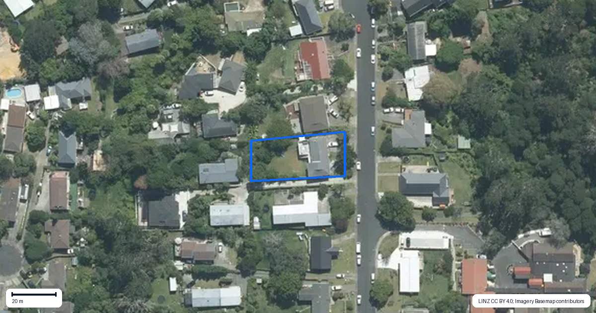 Property context map for 30 Mawson Avenue, Torbay, Auckland