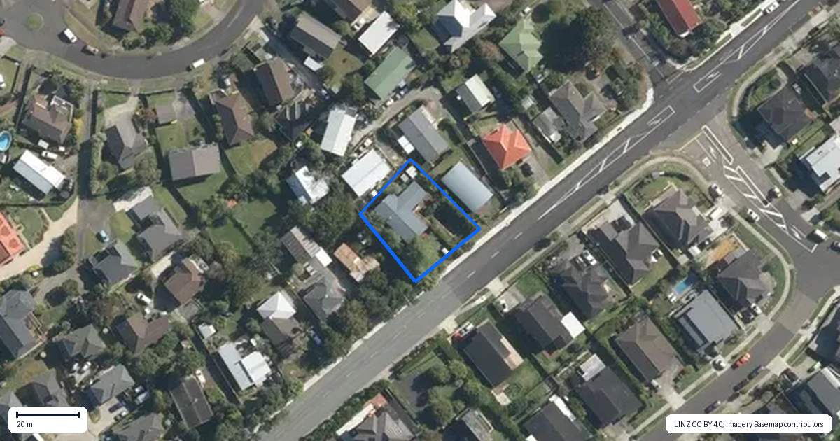 Property context map for 191 Metcalfe Road, Ranui, Auckland