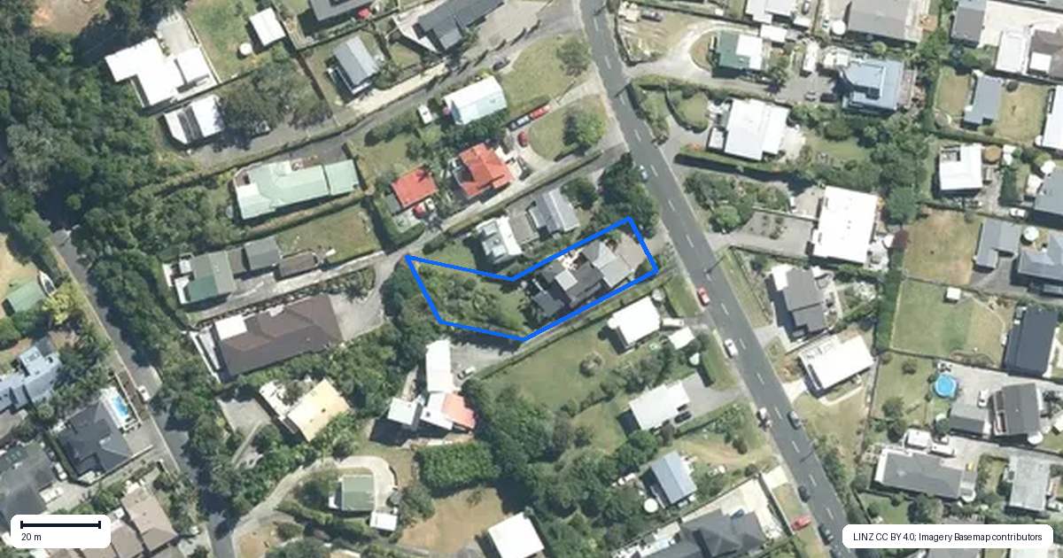 Property context map for 16 Tindalls Bay Road, Tindalls Beach, Whangaparaoa