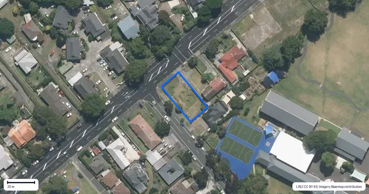 Property context map for 688 New North Road, Mount Albert, Auckland