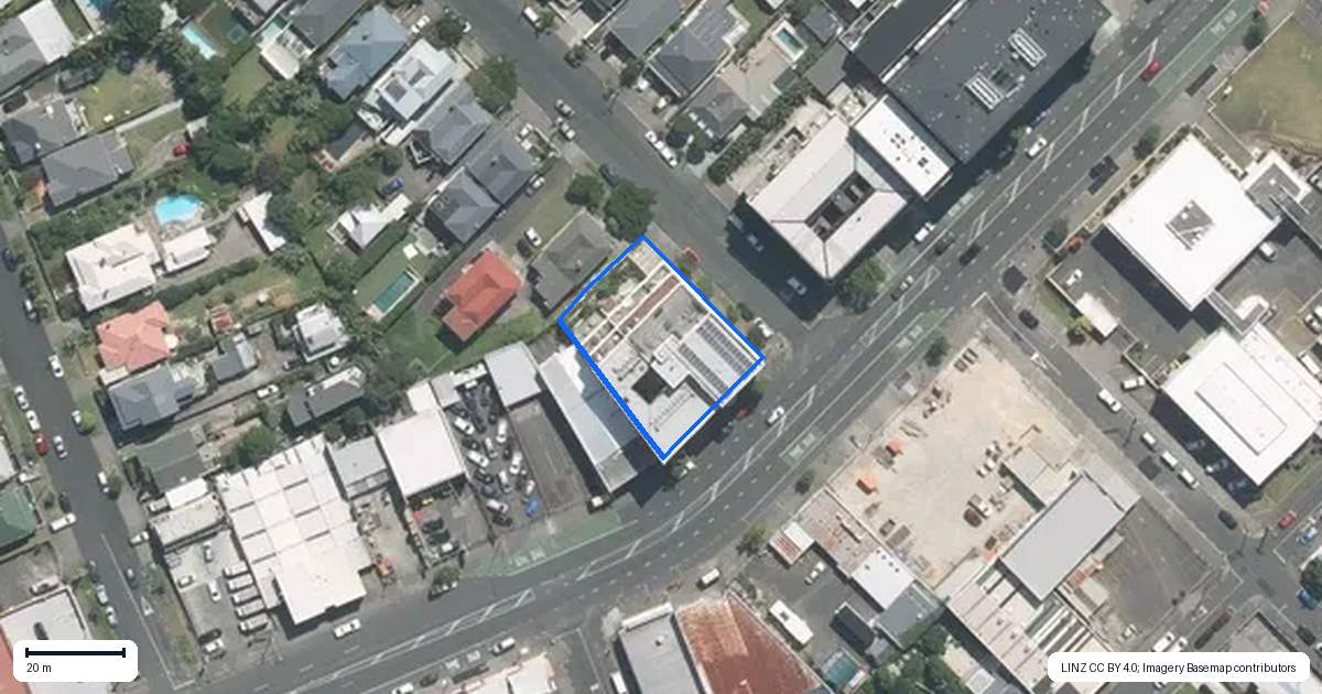 Property context map for 102/2 Ariki Street, Grey Lynn, Auckland