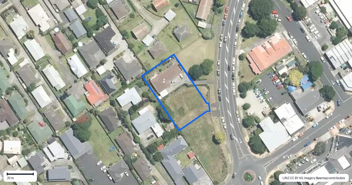 Property context map for 39A Tobin Street, Pukekohe