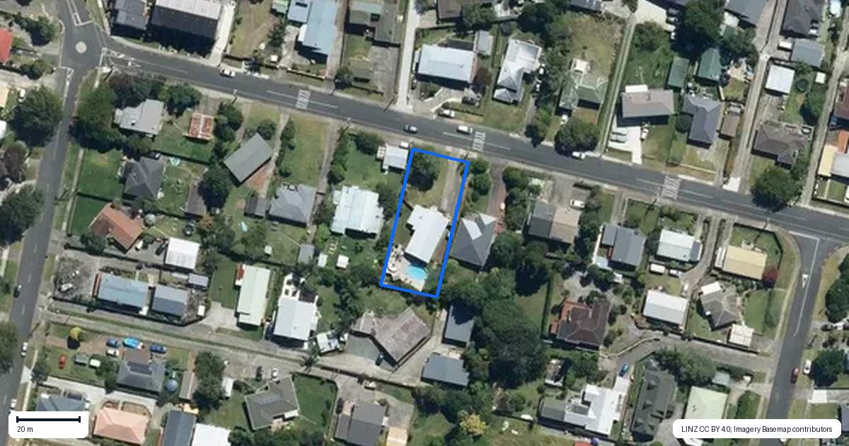 Property context map for 14 Woodvale Road, Glen Eden, Auckland