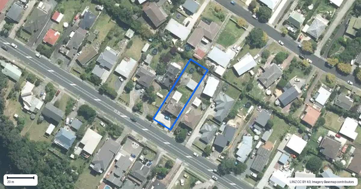 Property context map for 804 Whangaparaoa Road, Manly, Whangaparaoa
