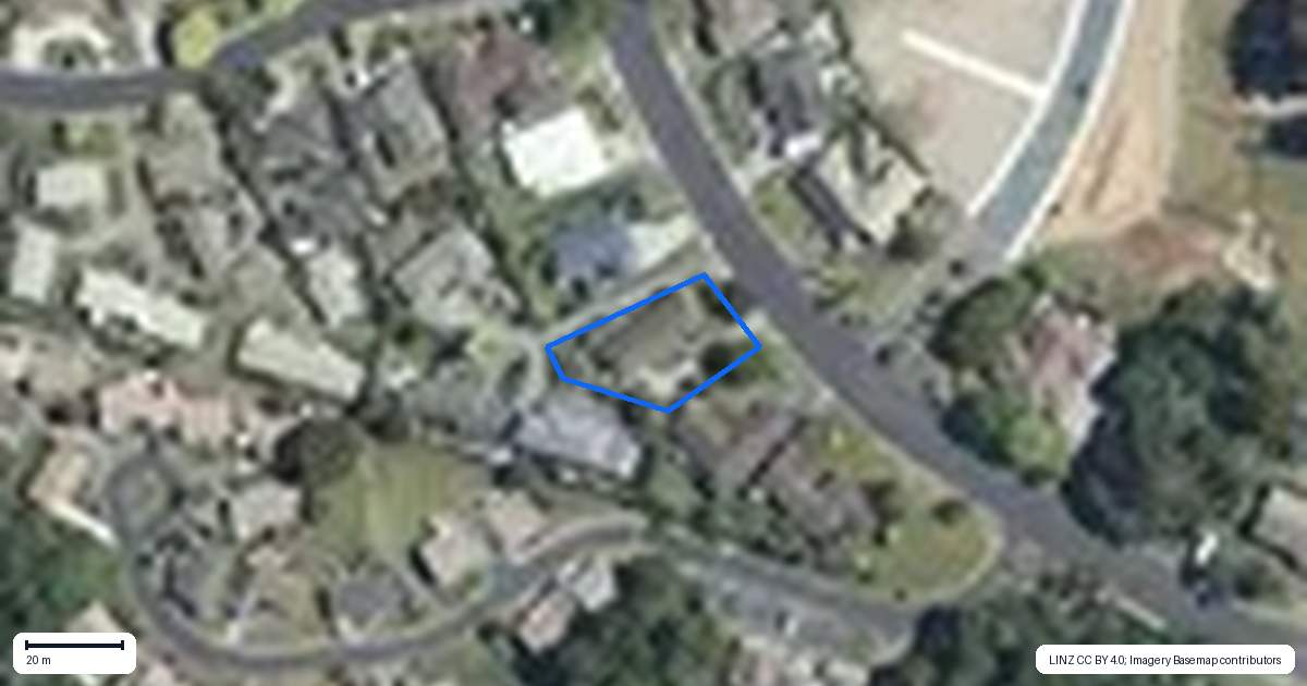 Property context map for 19 Melwood Drive, Warkworth
