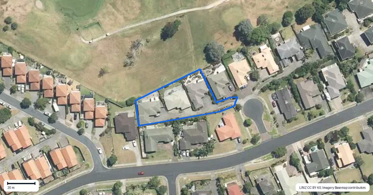 Property context map for 5 Tiller Court, Gulf Harbour, Whangaparaoa