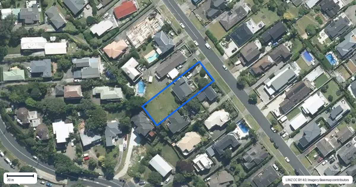 Property context map for 44 Gulf View Road, Murrays Bay, Auckland