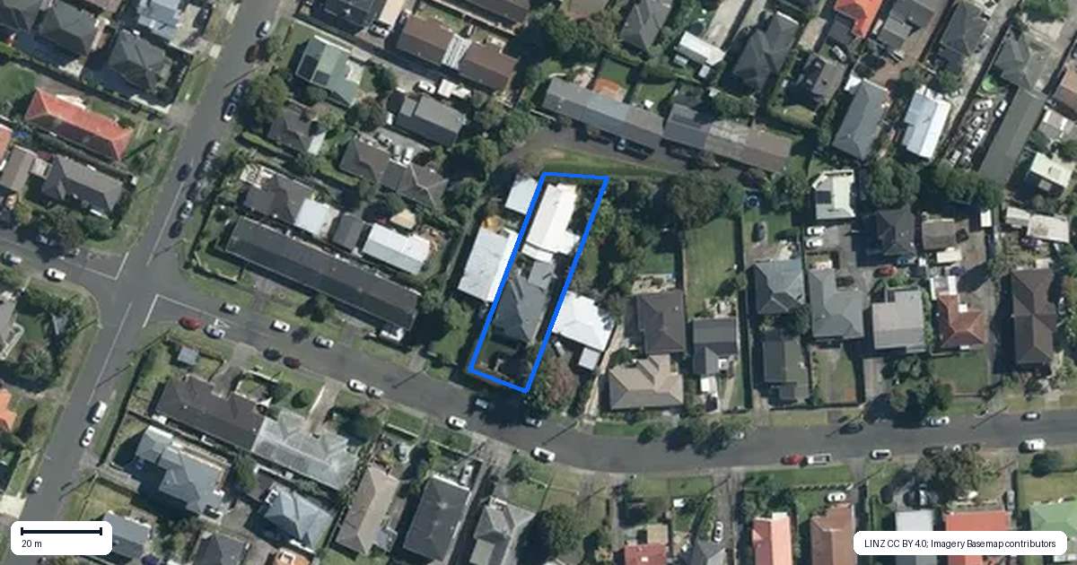 Property context map for 21 Rutland Road, Mount Wellington, Auckland