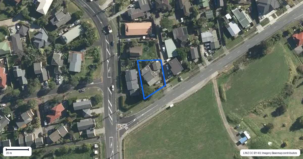 Property context map for 245 Metcalfe Road, Ranui, Auckland
