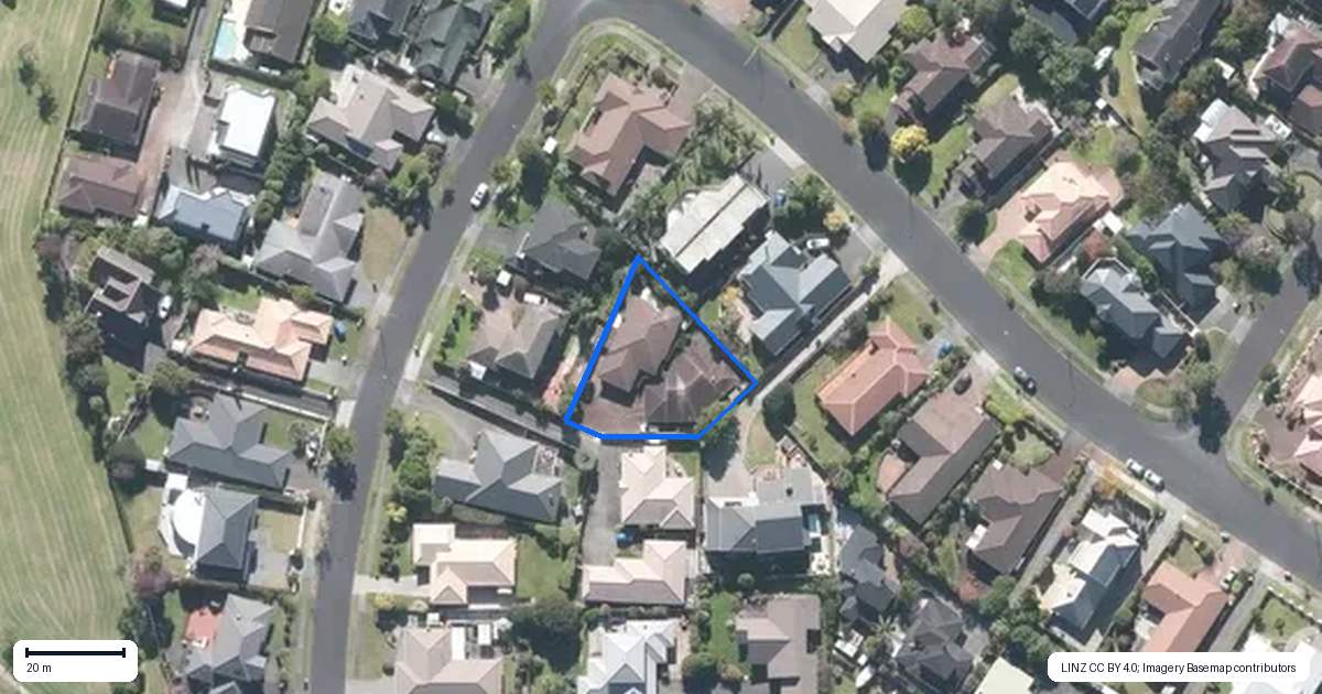 Property context map for 7B Wiltshire Place, Somerville, Auckland