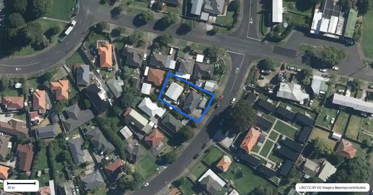Property context map for 15A Coates Crescent, Panmure, Auckland