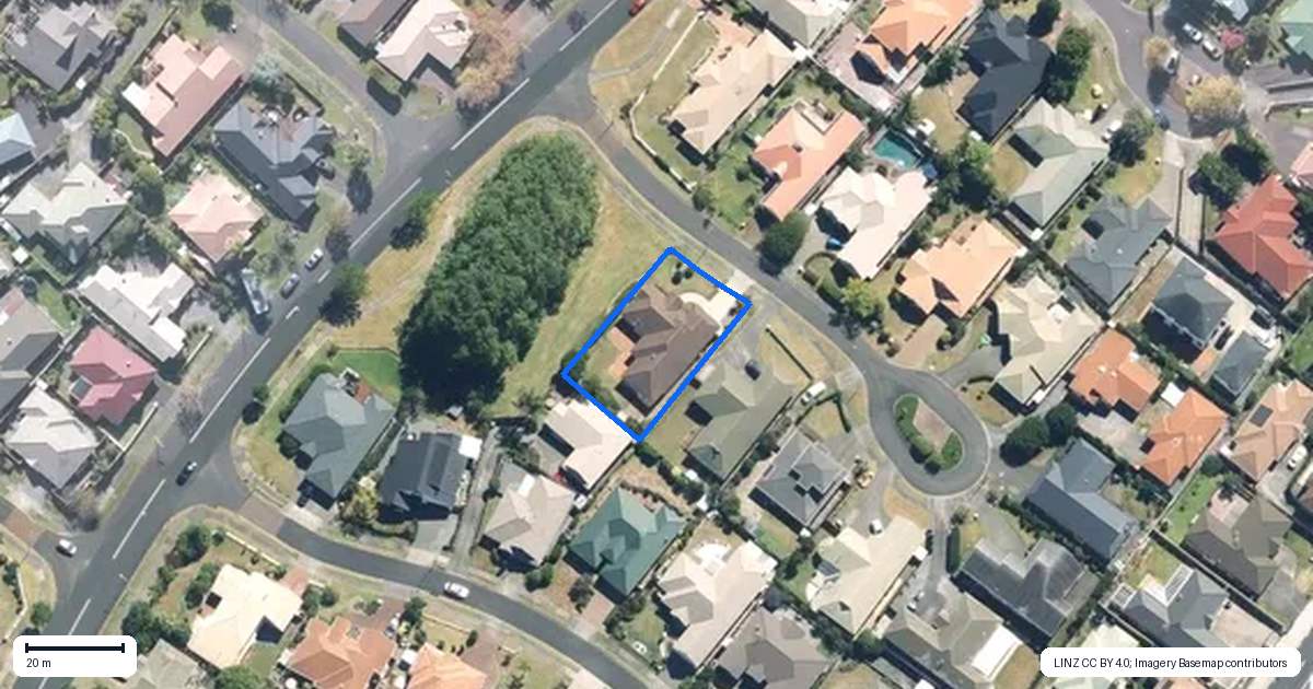 Property context map for 3 Ravensdale Rise, Northpark, Auckland