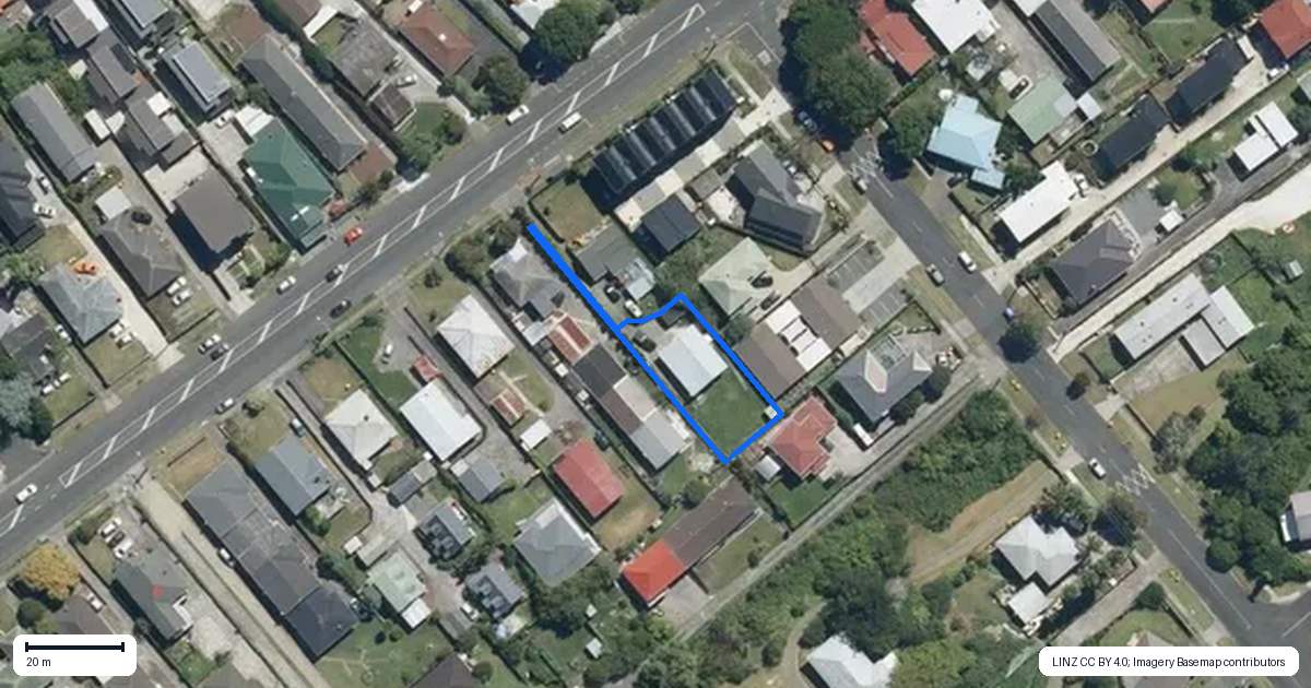 Property context map for 42A Titirangi Road, New Lynn, Auckland