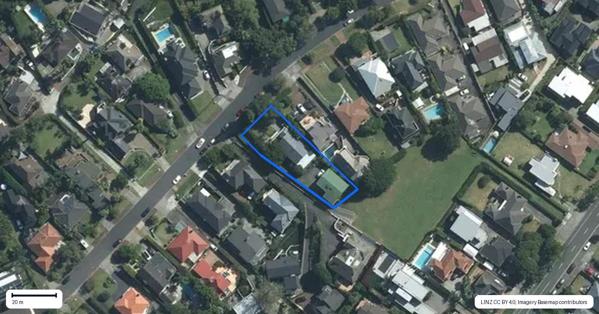 Property context map for 18A McArthur Avenue, Saint Heliers, Auckland