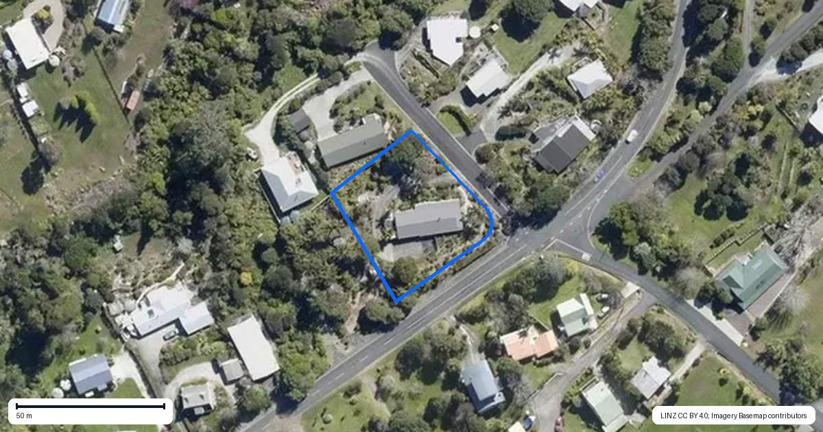 Property context map for 4 Mary Hassett Street, Mangonui
