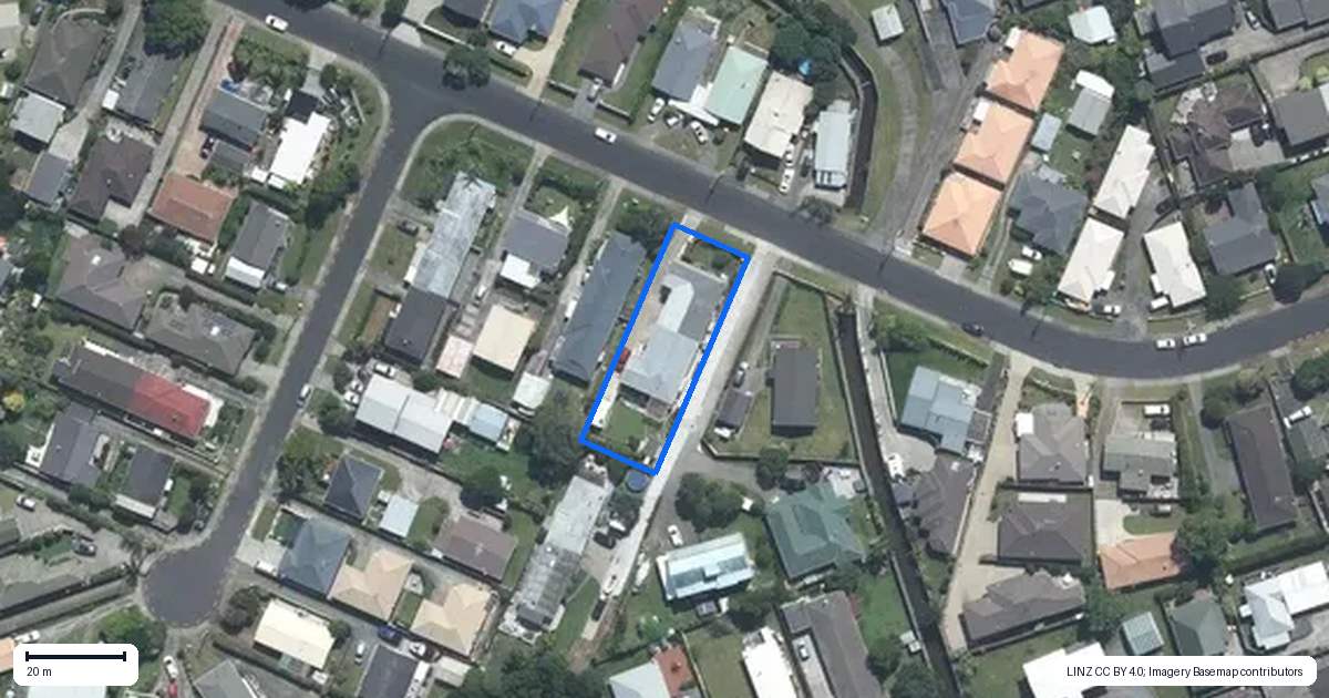 Property context map for 15A Doment Crescent, Orewa