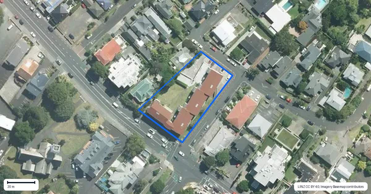 Property context map for 2/90 Remuera Road, Remuera, Auckland
