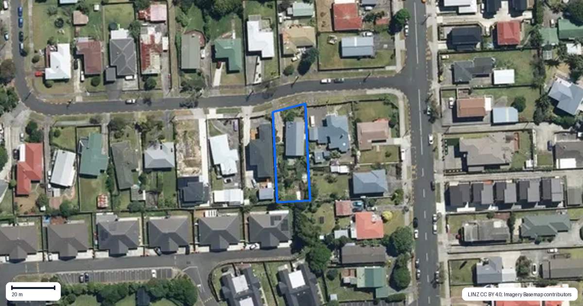 Property context map for 4 Maui Pomare Street, Blockhouse Bay, Auckland