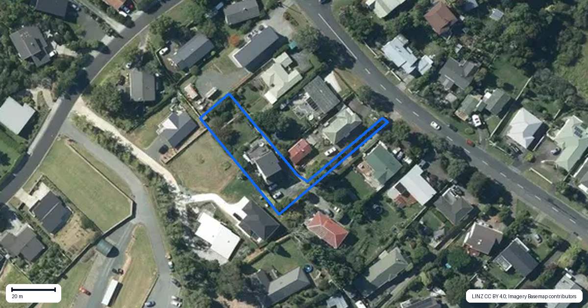 Property context map for 38 Pulham Road, Warkworth