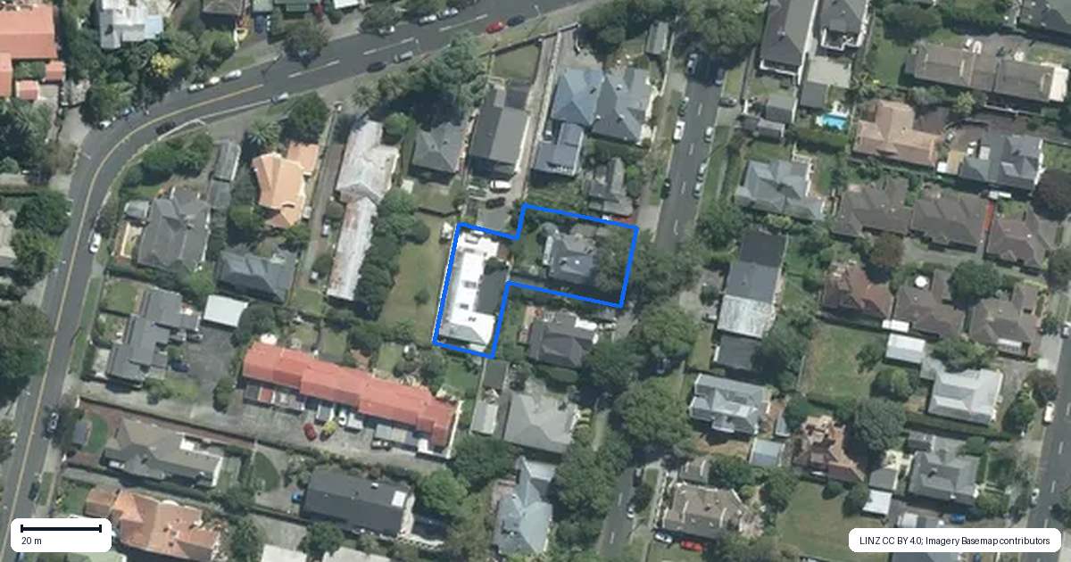 Property context map for 3A Cecil Road, Epsom, Auckland