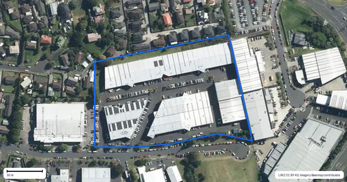 Property context map for 24K Allright Place, Mount Wellington, Auckland