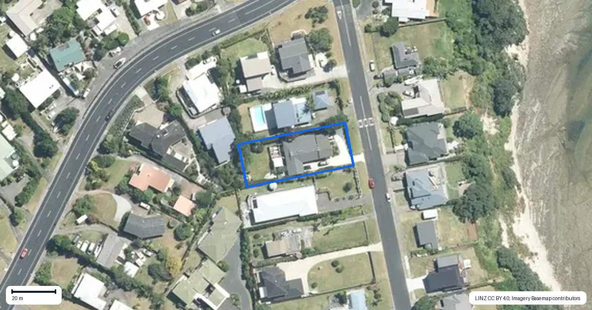 Property context map for 88 Tiri Road, Tindalls Beach, Whangaparaoa