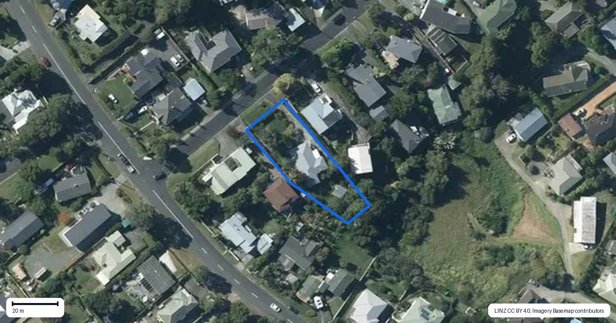Property context map for 4 Southgate Road, Warkworth